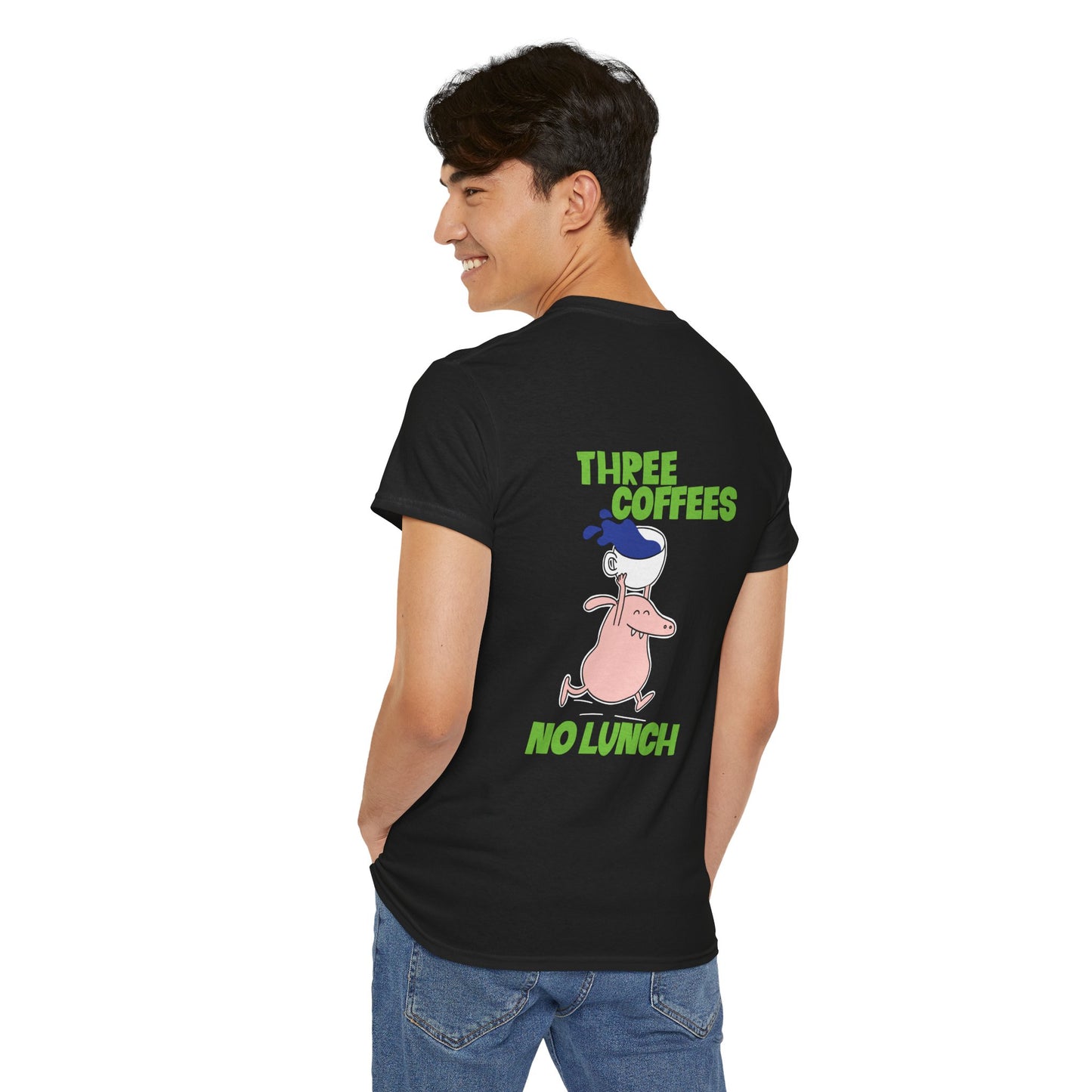 Three Coffees Graphic Tee