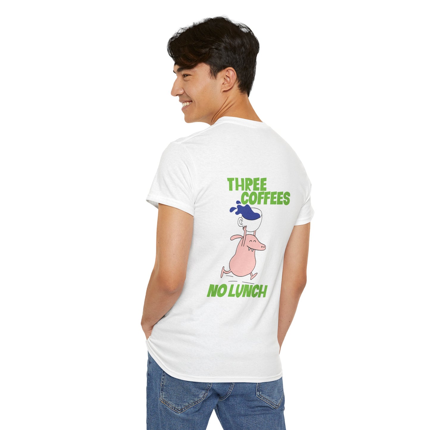 Three Coffees Graphic Tee